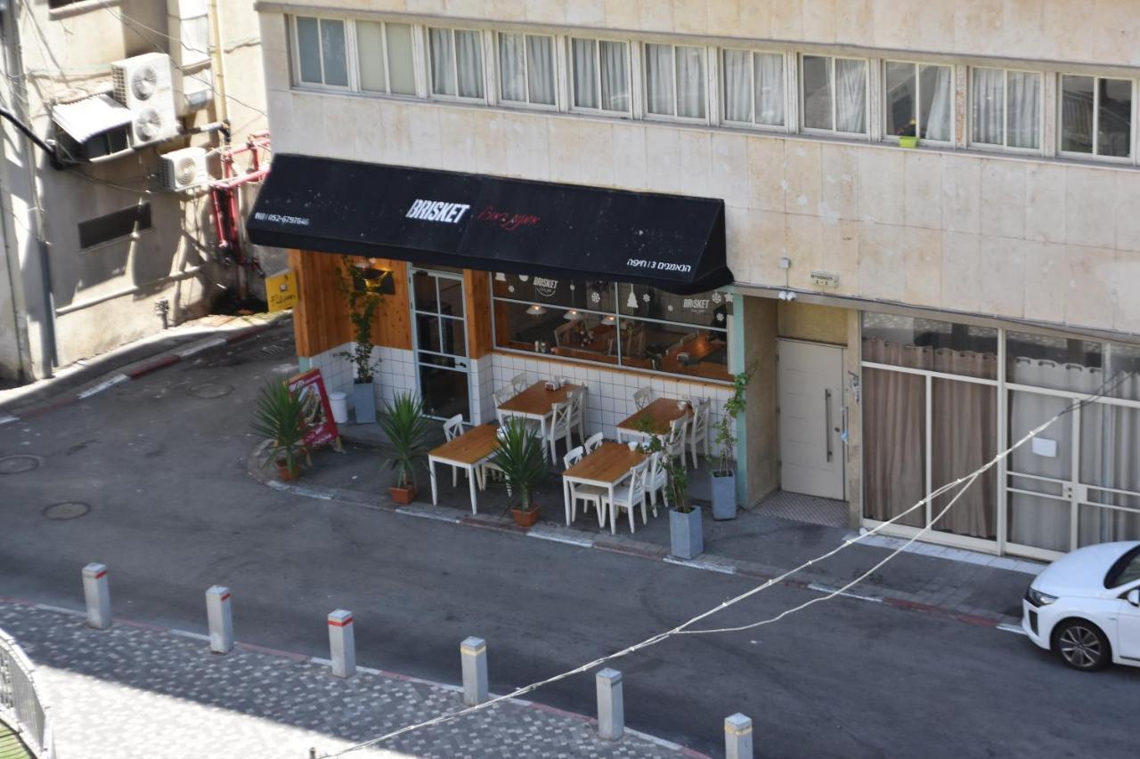 Luxury 2-Room Suite In The Center Of Downtown Haifa Exteriör bild